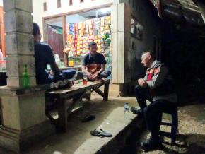 Patroli Malam Efektif Sambang Warga Edukasi Waspada Pada Patroli Malam Personil Polsek Tegalwaru