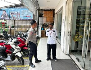 Langkah Polsek Telukjambe Timur, Hadirkan Rasa Aman di Lokasi Kimia Farma