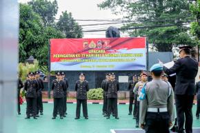 Polres Karawang Gelar Upacara Peringatan ke-77 Hari Bela Negara Tahun 2025