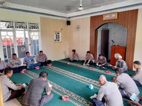 Polsek Jatisari Menggelar Kegiatan Binrohtal, Pengajian dan Doa Bersama