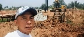 Harapan Baru Warga Pemulutan, Jembatan Pipa Talang Peramuan Kini Dibangun Permanen