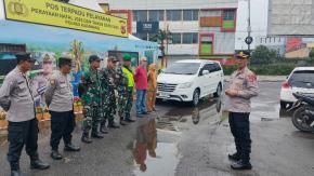 Kapospam Lakukan Apel Pagi dan Arahan Kesiapan Ops Lilin Lodaya Hari ke 2 di Karawang