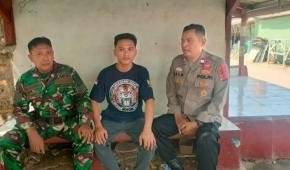 Sinergi POLRI dan TNI Patroli Sambang Warga, Ingatkan Warga Terkait Kamtibmas