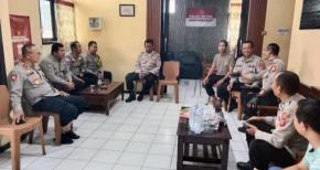 Patroli Malam Jelang Long Weekend, Polsek Jatisari Perketat Pengamanan di Objek Vital SPBU Jatisari