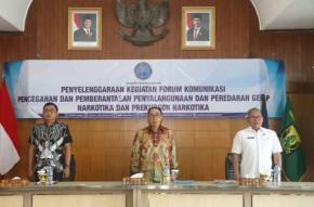 Sekda Sukabumi Ade Suryaman Buka FGD Tim P4GN, Sinergitas Lintas Instansi Tekan Penyalahgunaan & Peredaran Gelap Narkoba