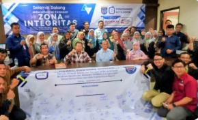 Dinas Komunikasi dan Informatika (Diskominfo) Kota Depok Canangkan Zona Integritas Menuju Wilayah Bebas dari Korupsi (WBK) dan Wilayah Birokrasi Bersih dan Melayani (WBBM)