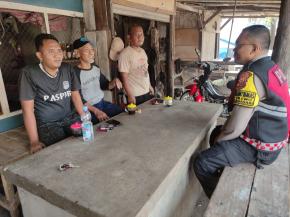 Cegah Penyebaran TPPO ke Desa Binaan, Bhabinkamtibmas Polsek Telagasari Himbau Warga Waspada