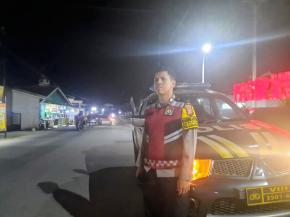 Susuri Wilayah Rawan, Polsek Telagasari Sigap Antisipasi Gukamtibmas Malam