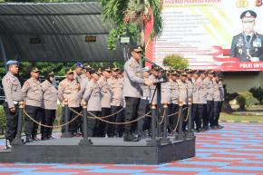 Kapolres Subang Pimpin Apel Jam Pimpinan, Tekankan Soliditas dan Dukungan terhadap Program Nasional