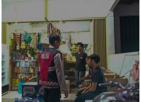 Bhabinkamtibmas Polsek Pangkalan Gelar Giat Sambang Dialogis, Ngawangkong Bersama Warga