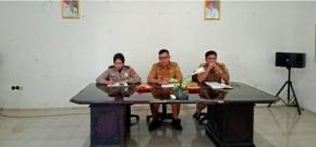 Perkuat Sinergitas Tiga Pilar, Kapolsek Rengasdengklok diwakili Panit Binmas Hadiri Minggon Kecamatan Jayakerta