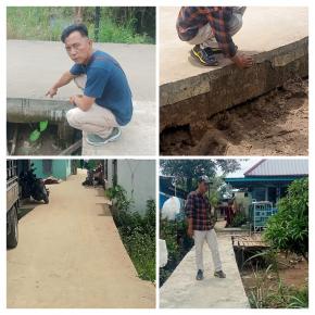 Proyek di Kelurahan Keramasan RT 17 dan 18 Terkesan Takut Masyarakat Tahu, Ada Dua Paket Proyek Senilai Hampir rp.1.450.000.000. Ada Apa!!!!?