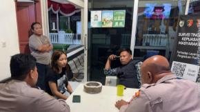 Polisi Cek TKP Dugaan Pencurian dengan Kekerasan di Telagasari