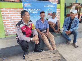 Bhabinkamtibmas Polsek Telagasari Himbau Warga Waspada C3