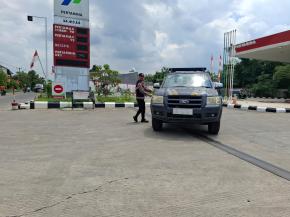 Personil Polsek Tegalwaru Patroli di Objek-objek Vital Tangkal Potensi Kejahatan di Siang hari