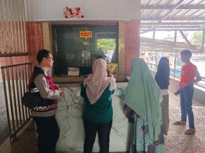 Libur Weekend, Sigap Personil Polsek Tegalwaru Patroli Siang Monitoring Objek-objek Wisata