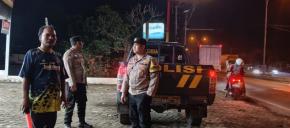 Cegah Tawuran dan Kriminalitas, Polsek Jatisari Lakukan Patroli Malam