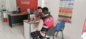 Bhabinkamtibmas Polsek Telagasari Sebar Imbauan Waspadai TPPO
