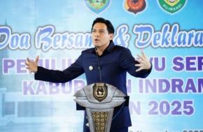 Langkah Perkuat Komitmen & Jaga Kondusifitas, Deklarasi Damai: Ratusan Calon Kuwu se-Kabupaten Indramayu Berjanji Siap Kalah dan Siap Menang