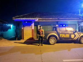 Polsek Telagasari Susuri Wilayah Perbatasan Cegah Gukamtibmas Malam