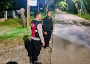 Terus Berupaya Personel Polsek Lemahabang Kembali Laksanakan Patroli KRYD Malam