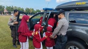 Belajar Sambil Bermain, Siswa Sekolah Rakyat Lombok Barat Kenali Polisi Satwa di Polda NTB