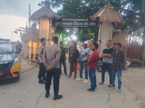 Cegah Tindak Kejahatan Patroli Polsek Kotabaru Sambangi Tempat Wisata