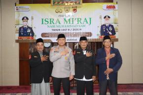 Polres Subang Gelar Peringatan Isra Mi’raj 1447 H, Perkuat Iman dan Keteladanan dalam Pengabdian