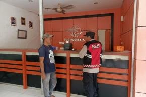 Patroli presisi di Objek vital di Wilayah Hukum Polsek Tempuran, Sampaikan pesan Kamtibmas kepada masyarakat.