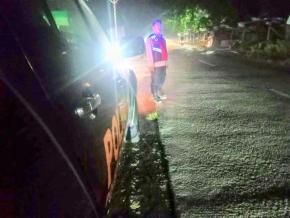 Polsek Telagasari Susuri Wilayah Perbatasan dan Pastikan Lingkungan Kondusif
