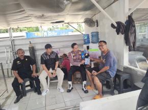 Kanit Provost Polsek Tegalwaru Giat Sosialisasi Tata Cara Pengaduan Masyarakat ke Divisi Propam Polri