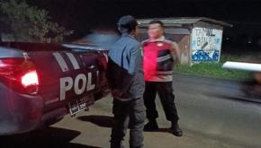 Patroli Polsek Telagasari Susuri Wilayah Perbatasan Pastikan Wilayah Kondusif