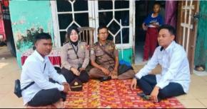 Panit Binmas Polsek Rengasdengklok Lakukan Sambang, Guna Menjalin Tali Silaturahmi