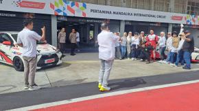 Polda NTB Sambut Meriah Reuni 40 Tahun Paskibraka Nasional di Lombok Tengah