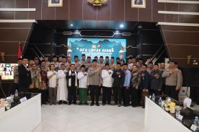 Polres Subang Ikuti Doa Bersama Lintas Agama Tingkat Polda Jabar, Wujud Kepedulian bagi Korban Bencana