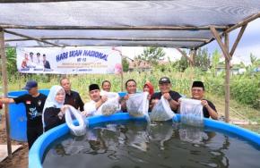 Bupati Bekasi Ade Kuswara Kunang Hadiri Hari Ikan Nasional Ke-12, Bupati Ajak Masyarakat Perkuat Gizi Melalui Konsumsi Ikan