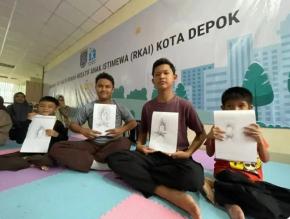 Warga Pondok Cina Sambut Pembangunan Rumah Kreatif Anak Istimewa Depok