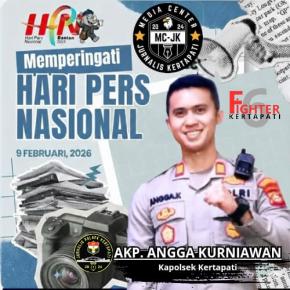 Kapolsek Kertapati Ucapkan Selamat Hari Pers Nasional 2026
