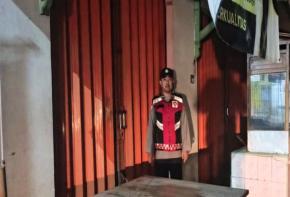 Personil Polsek Tegalwaru Giat Patroli Dinihari di Wilayah Desa Cintalanggeng Cegah Kejahatan