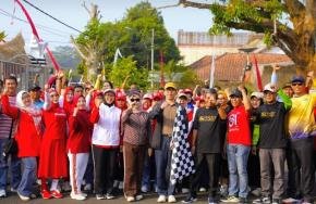 Semangat Kemerdekaan Satukan Pegawai Dinas Perikanan Subang, Jalan Santai Jadi Momentum Perkuat Pelayanan