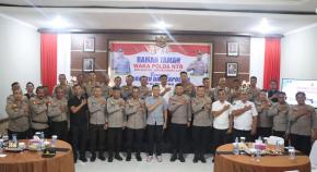 Wakapolda NTB Tinjau Langsung Kamtibmas di Bima dan Dompu