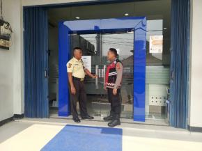 Kembali Sampaikan Pesan Kamtibmas ke Security Perbankan, Guna Cegah Gukamtibmas Diwilayah Hukum polsek Tempuran