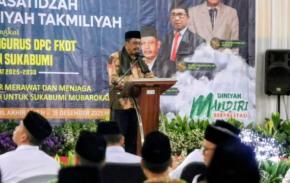 Dilantiknya FKDT, Bupati Asep Japar Minta Tingkatkan Prestasi & Terus Bersinergi dengan Pemkab Sukabumi