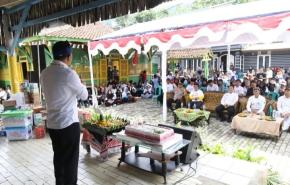 Wabup Sukabumi H. Andreas Hadiri Hari Jadi ke-43 Desa Girilaya, Wabup Ajak Perkuat Kepedulian Sosial & Layanan Masyarakat