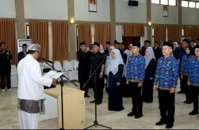 Bupati Asep Japar Lantik 48 Pejabat Fungsional, Bupati, Jaga Semangat Pengabdian, Integritas & Profesionalisme