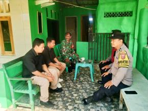 Jalin Sinergitas TNI, Polri, Bhabinkamtibmas Sambangi Koramil 0404 Rengasdengklok