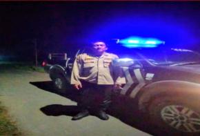 Upaya Prekat Polsek Banyusari Kembali Lakukan Giat Patroli Jalan Raya Antisipasi Kejahatan
