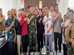 Kapolsek Cikampek Ikuti Rapat Minggon Tingkat Kecamatan Cikampek, Narsum KaBapenda Provinsi Jawa Barat