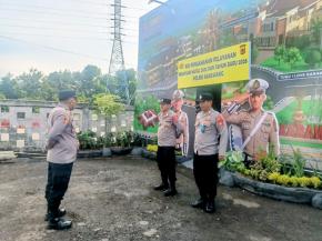 Giat Pelaksanaan Ops Lilin Kapolsek Banyusari PAM Natura 2025 Pos PAM Rest Area KM 62 Tol Jakarta - Cikampek Karawang