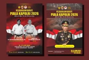 Piala Kapolri 2026 Siap Digelar di Tangerang, Karateka Nasional Berebut Podium